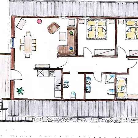 Διαμέρισμα Am Hinrichsberg Oben *